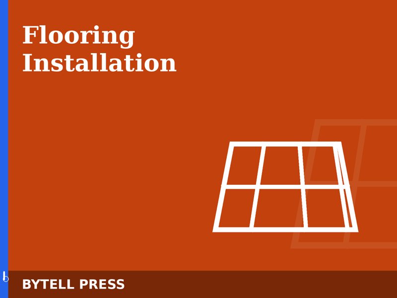 Flooring Installation Contractor operating system